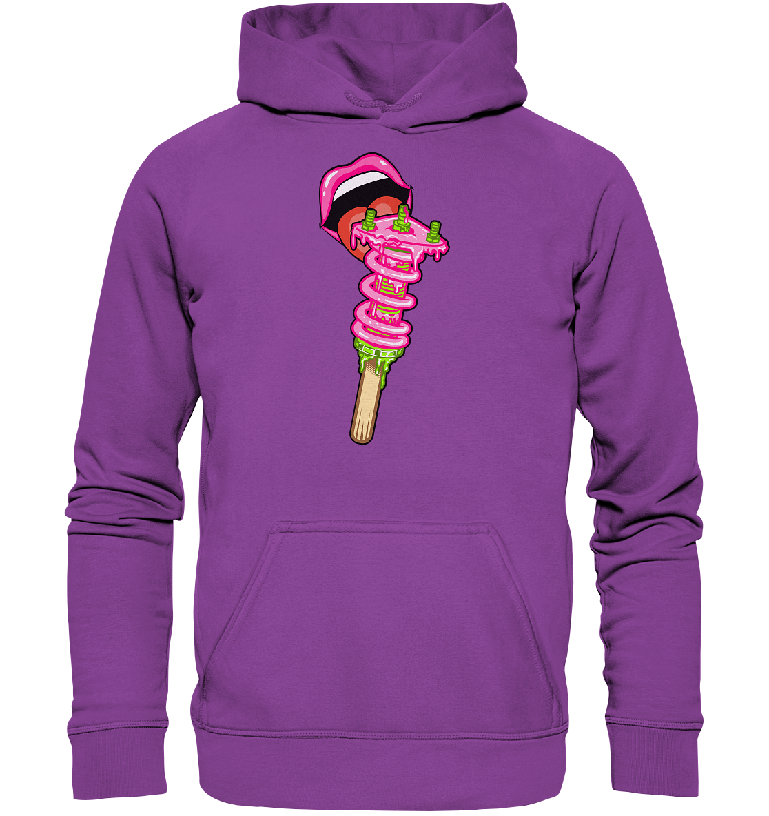 Ice Cream Static - Basic Unisex Hoodie