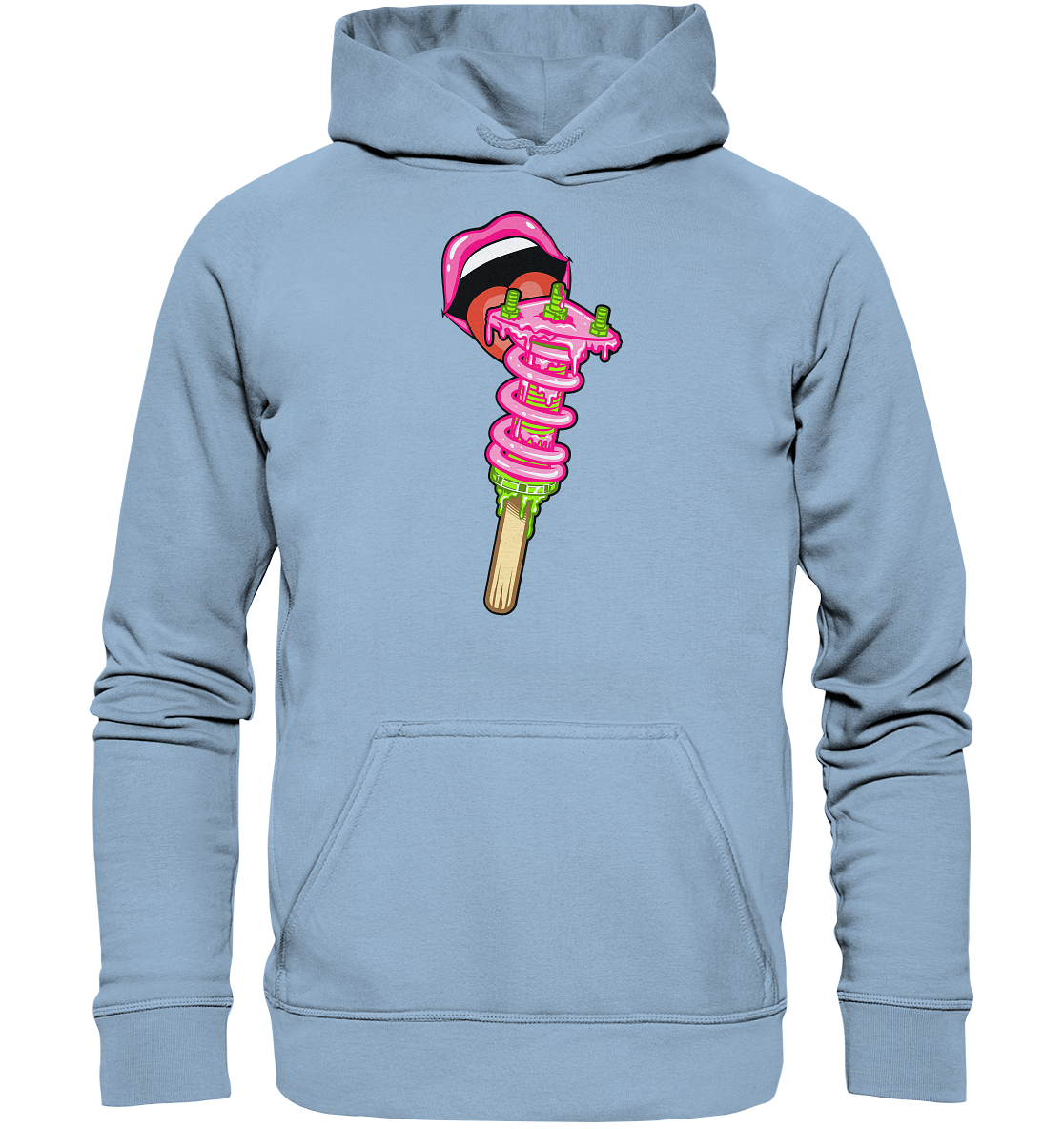 Ice Cream Static - Basic Unisex Hoodie