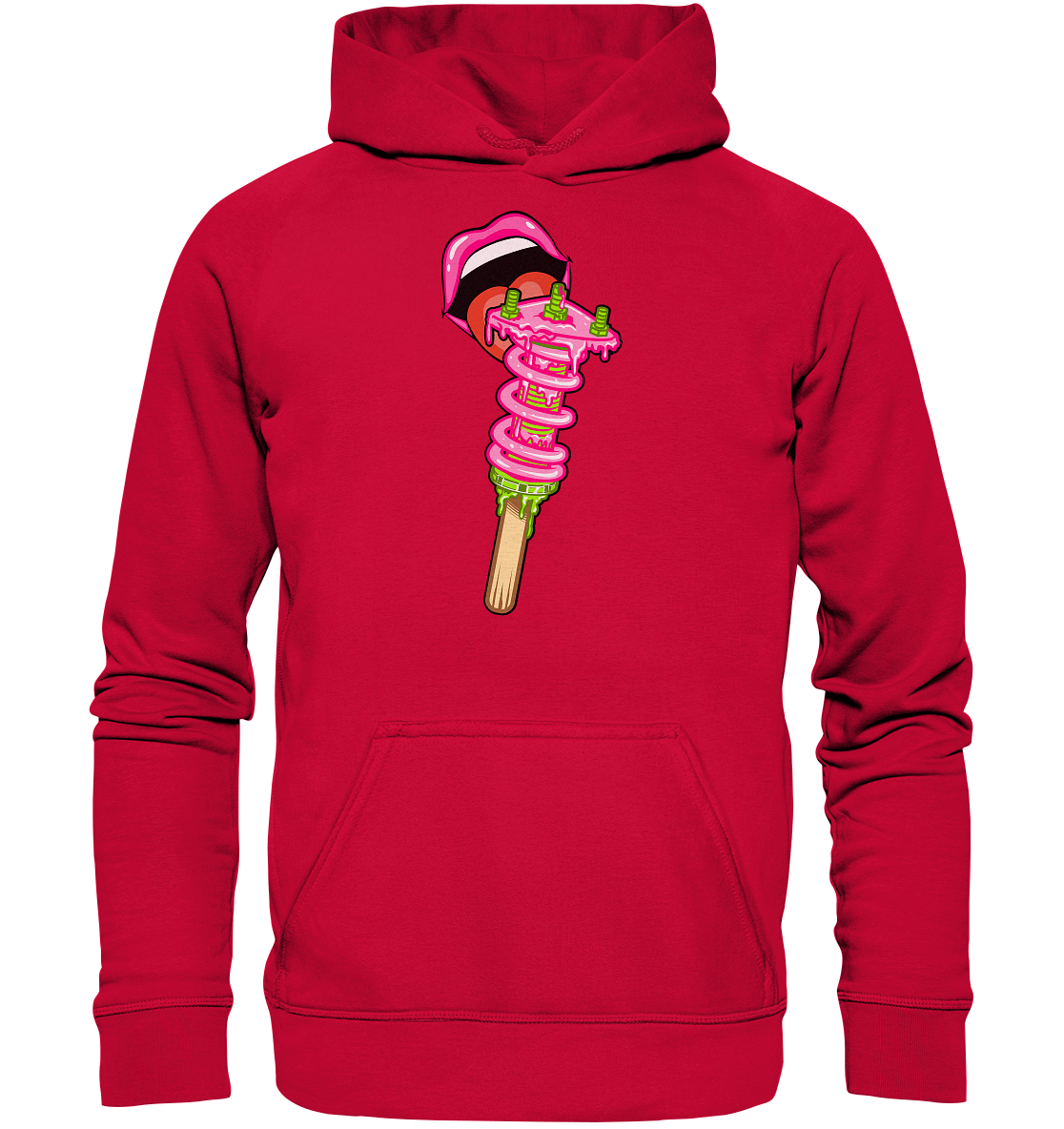 Ice Cream Static - Basic Unisex Hoodie