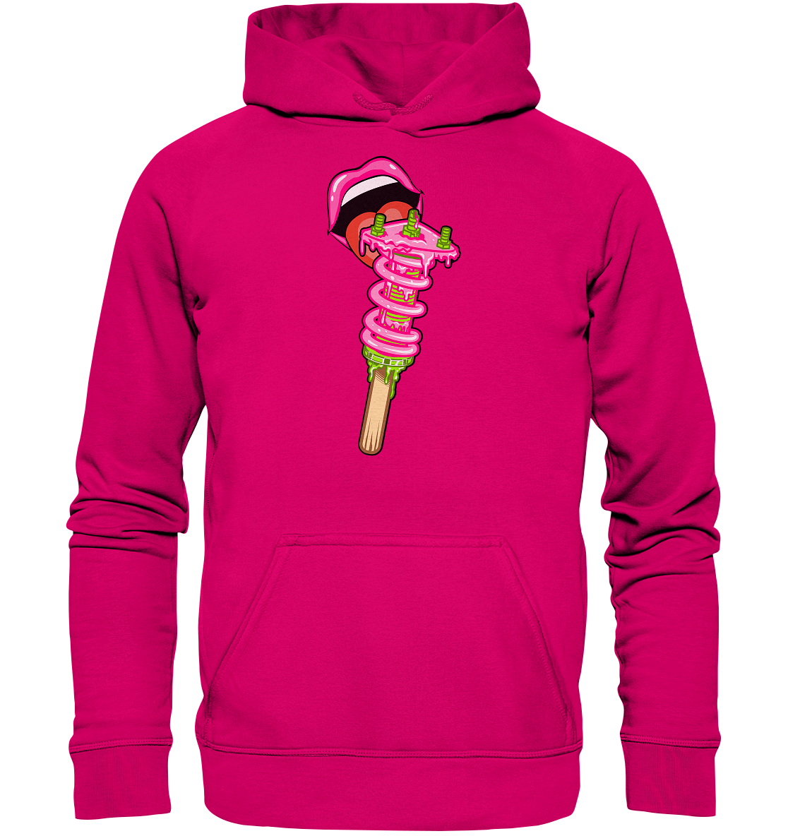 Ice Cream Static - Basic Unisex Hoodie