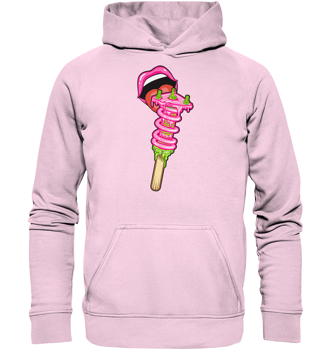 Ice Cream Static - Basic Unisex Hoodie