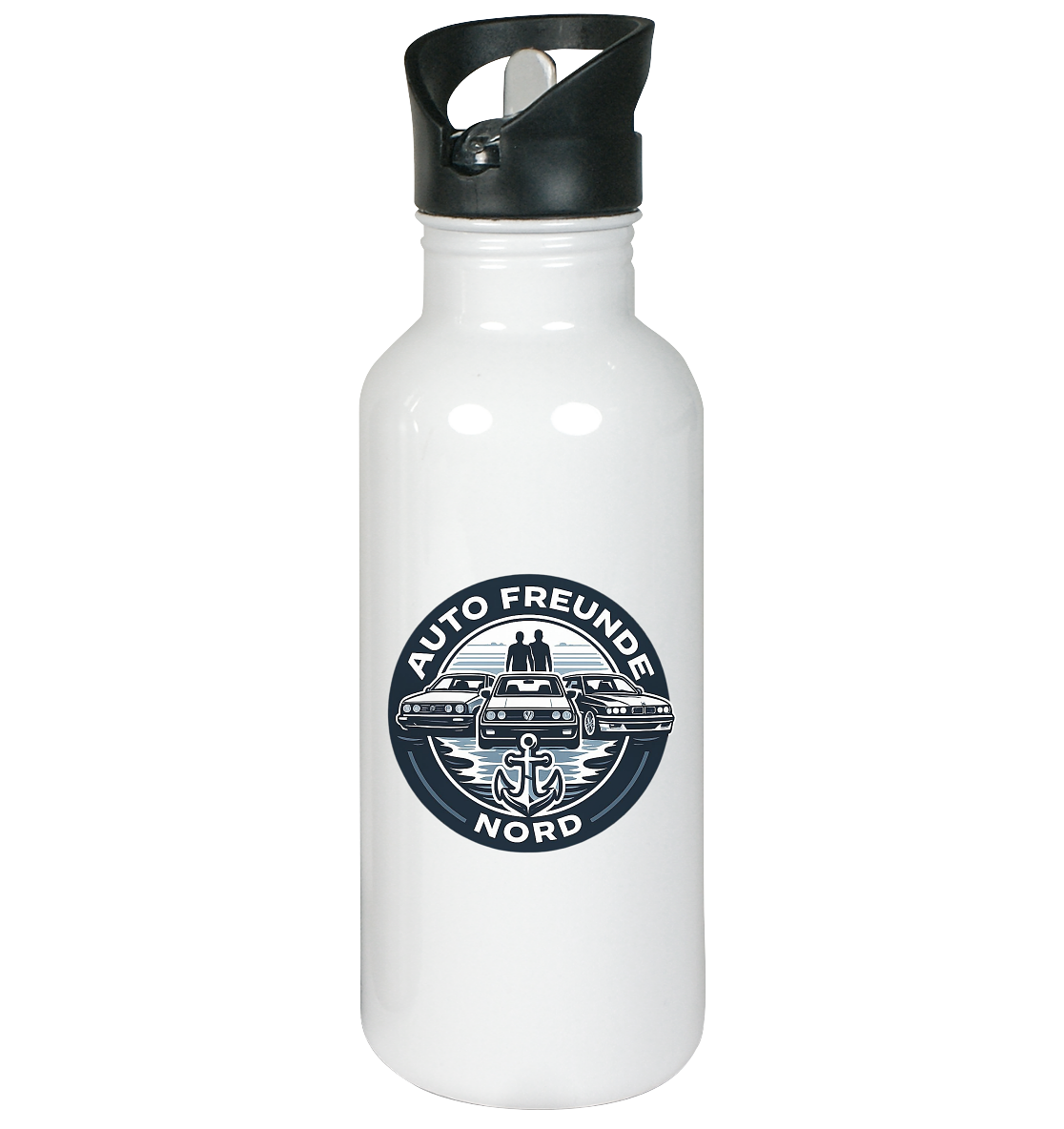 Autofreunde Nord - Edelstahl-Trinkflasche