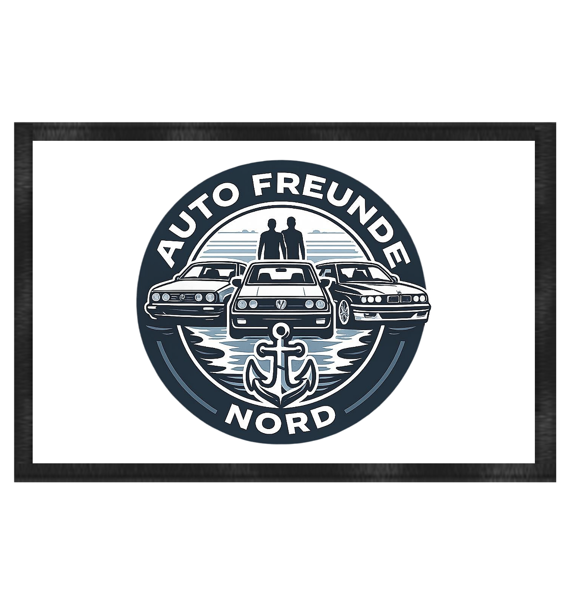 Autofreunde Nord - Fußmatte 60x40cm