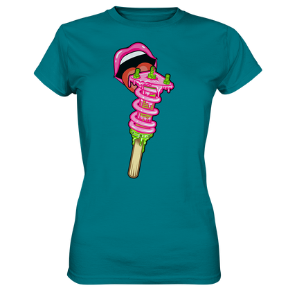 Ice Cream Static - Ladies Premium Shirt
