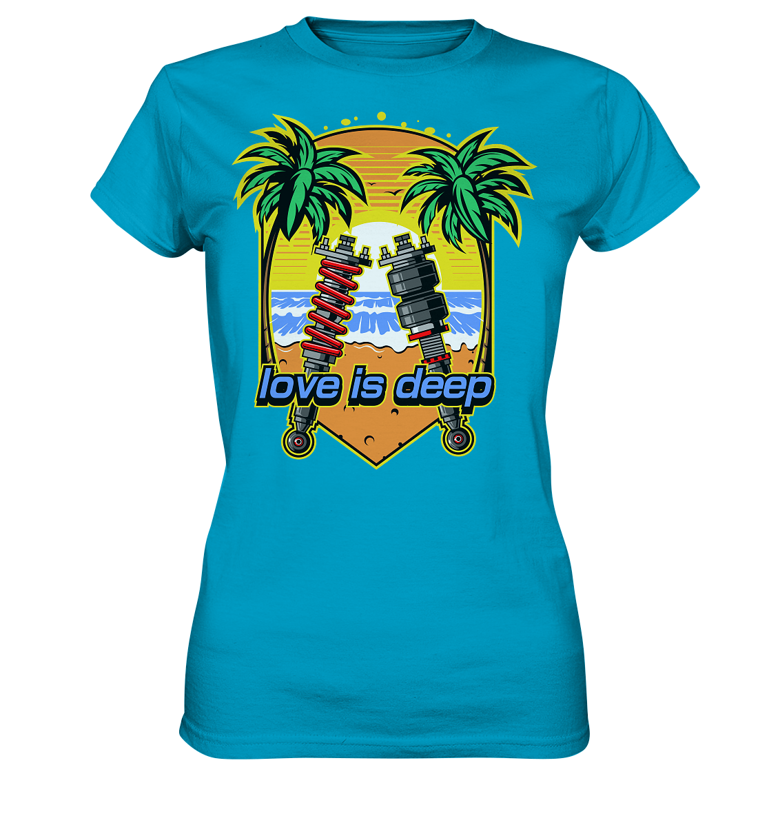 Love is Deep - Ladies Premium Shirt