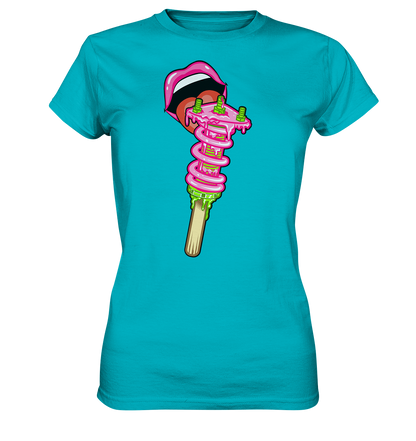 Ice Cream Static - Ladies Premium Shirt
