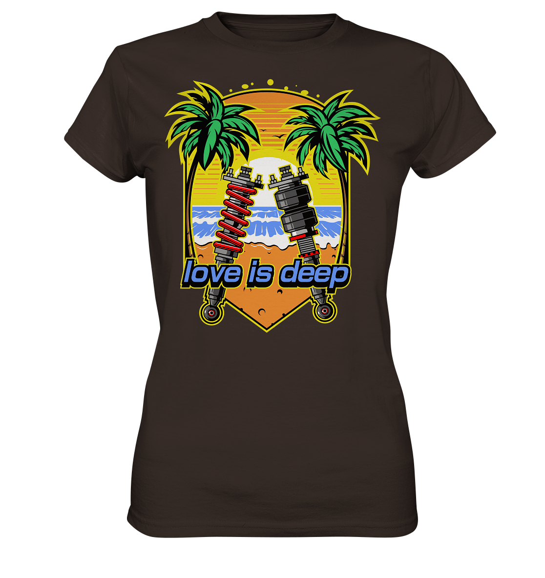Love is Deep - Ladies Premium Shirt