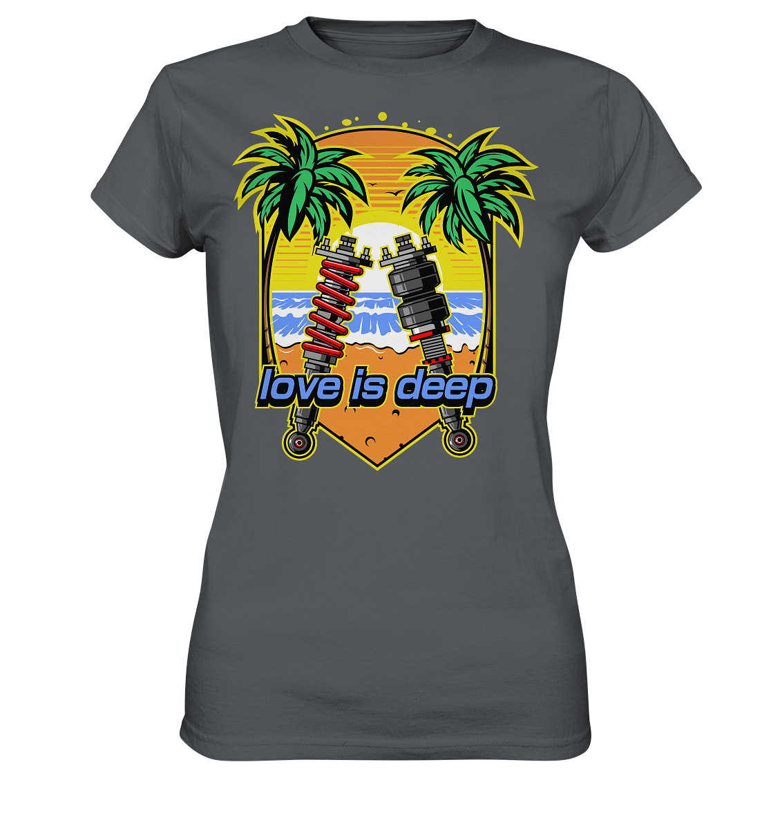 Love is Deep - Ladies Premium Shirt