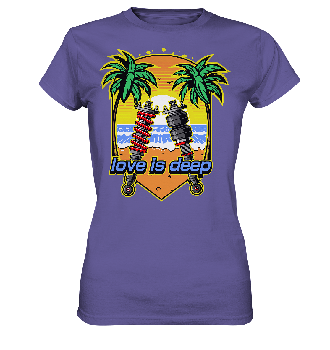 Love is Deep - Ladies Premium Shirt