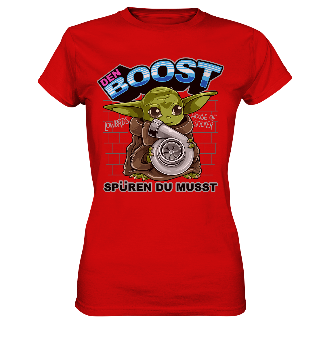 Baby Boost World  - Ladies Premium Shirt