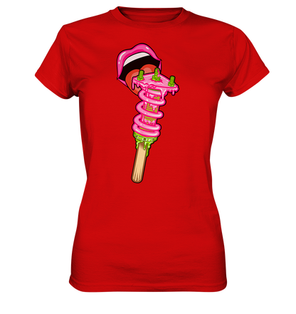 Ice Cream Static - Ladies Premium Shirt