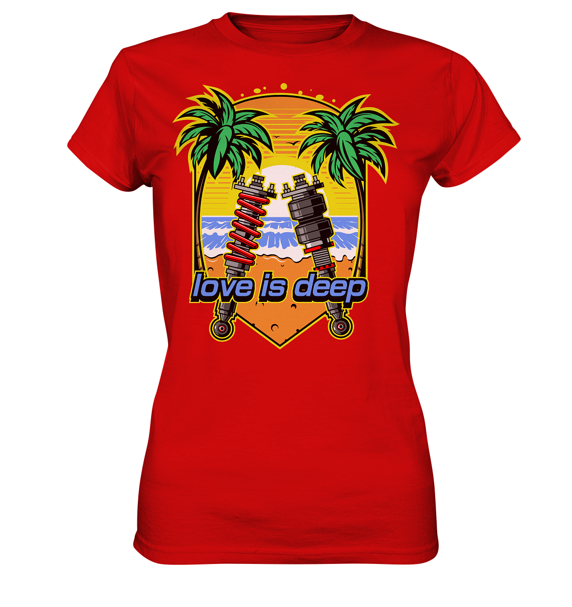 Love is Deep - Ladies Premium Shirt