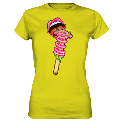 Ice Cream Static - Ladies Premium Shirt