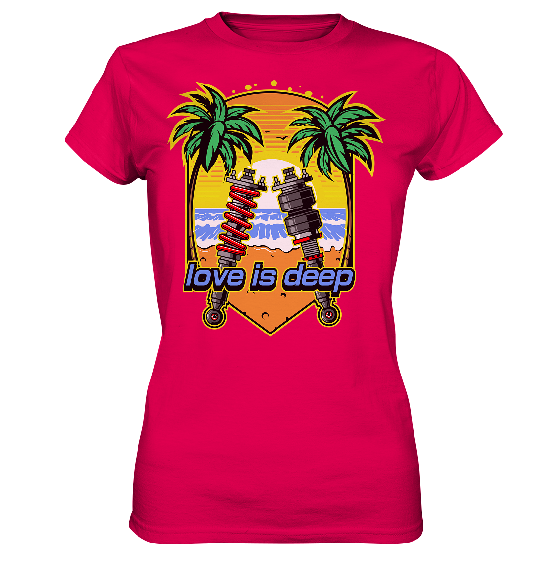 Love is Deep - Ladies Premium Shirt