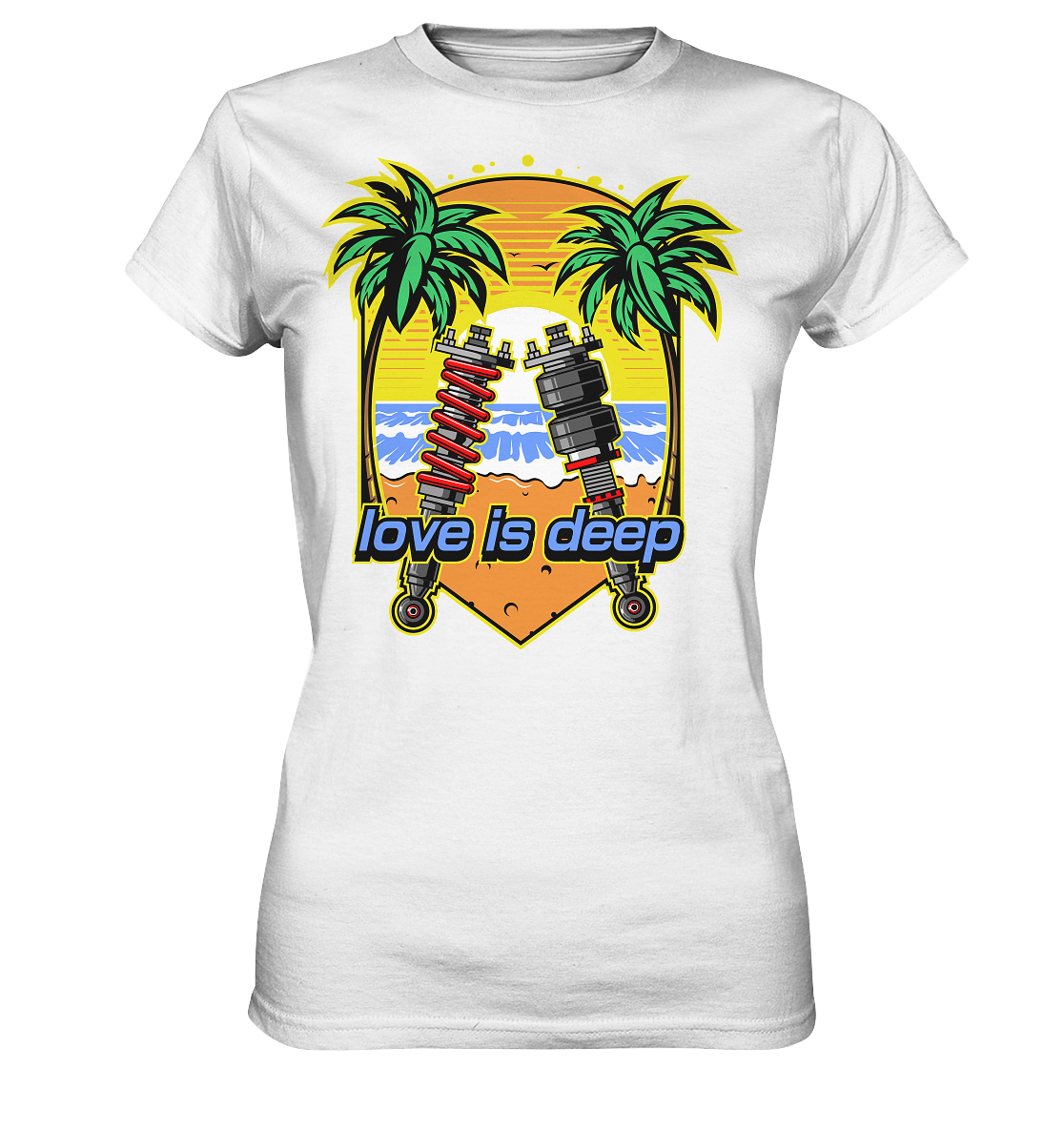 Love is Deep - Ladies Premium Shirt