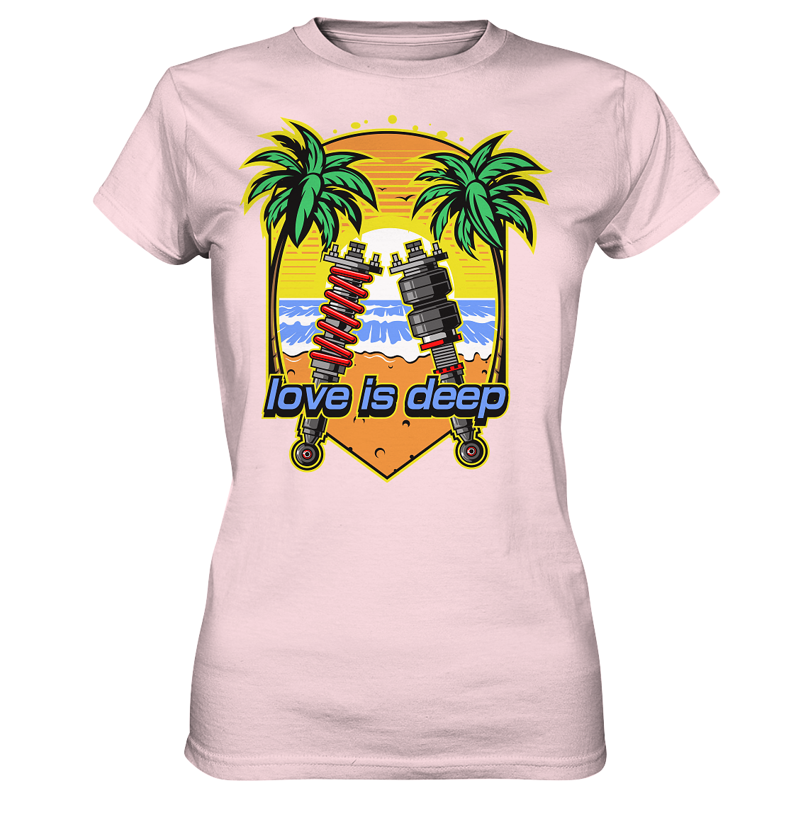 Love is Deep - Ladies Premium Shirt