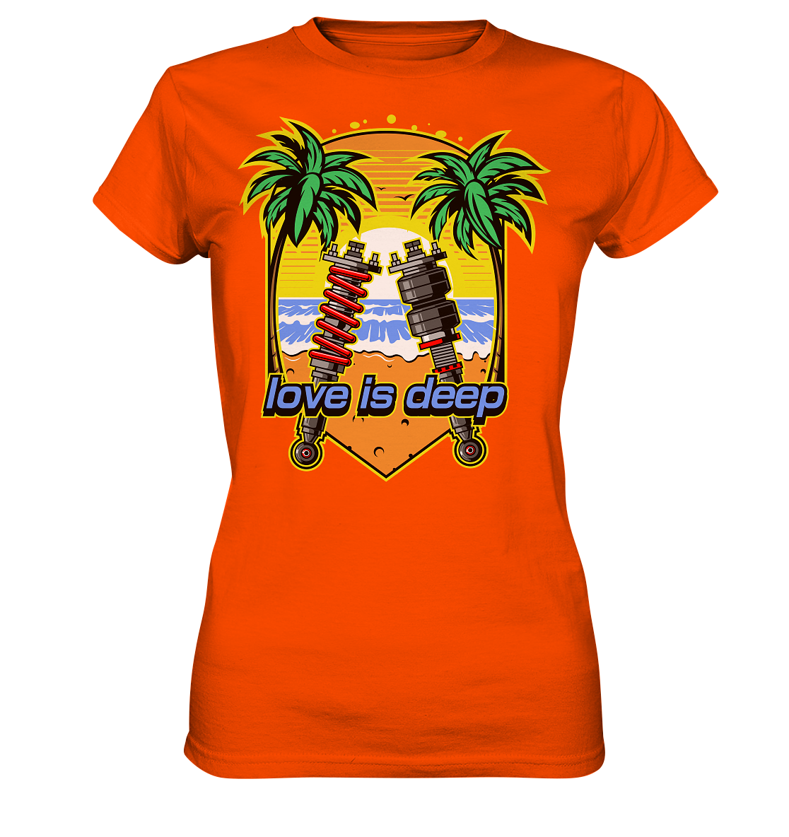 Love is Deep - Ladies Premium Shirt