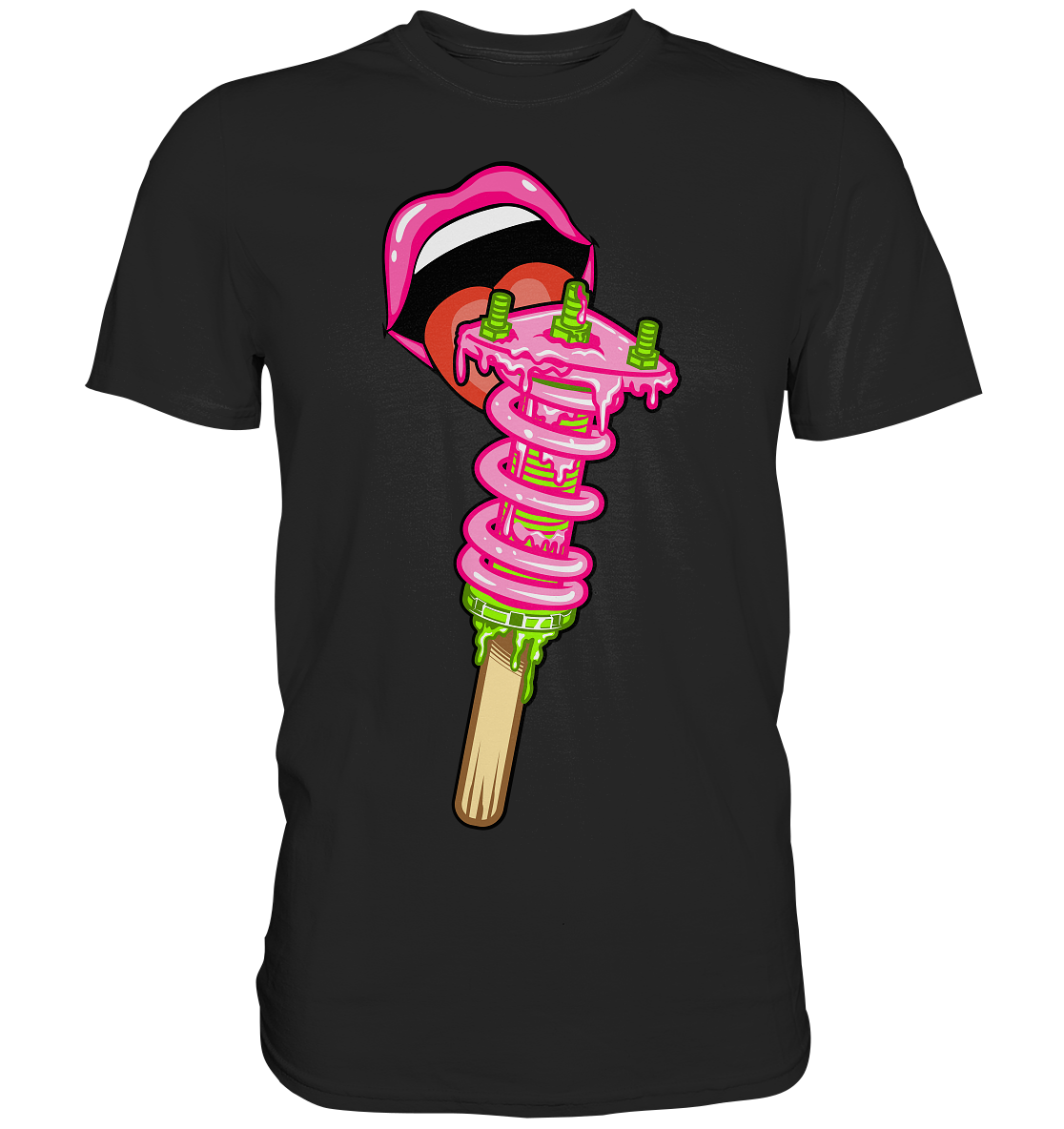 Ice Cream Static - Premium Shirt