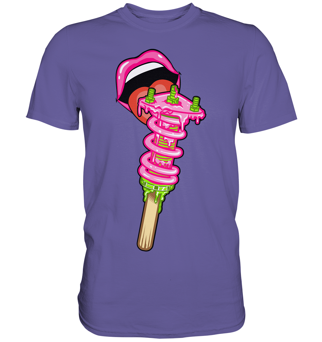 Ice Cream Static - Premium Shirt