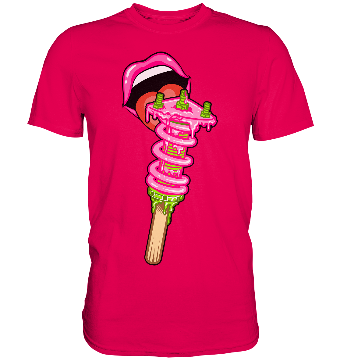 Ice Cream Static - Premium Shirt