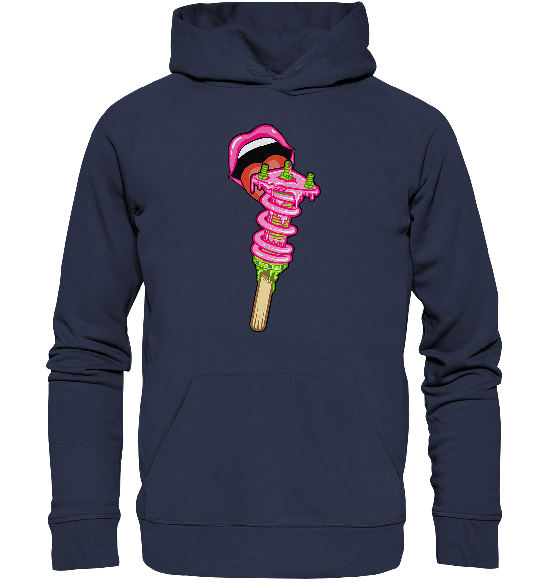 Ice Cream Static - Premium Unisex Hoodie