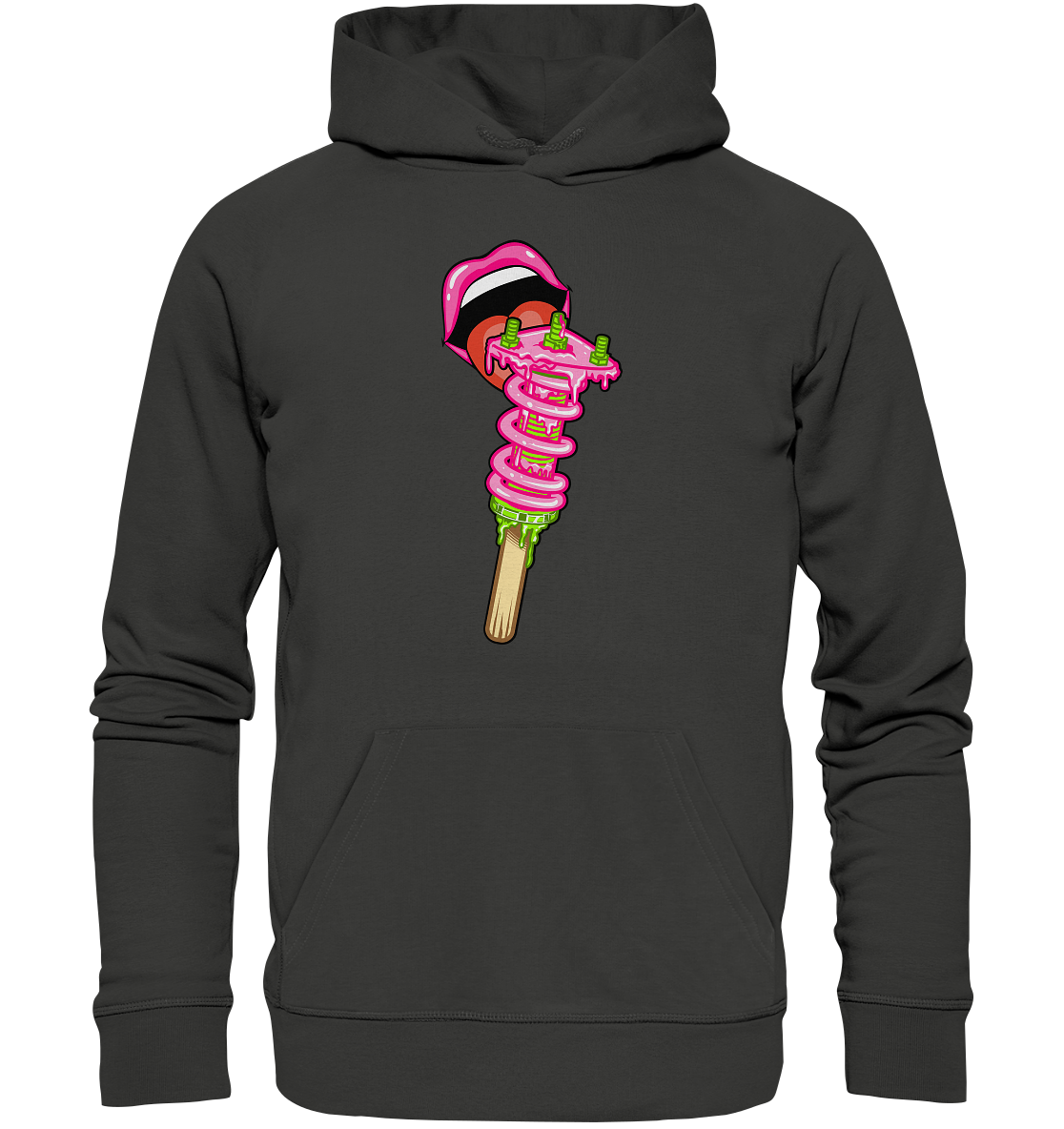 Ice Cream Static - Premium Unisex Hoodie