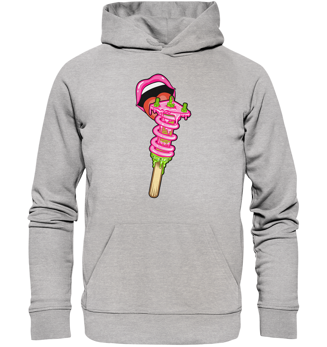 Ice Cream Static - Premium Unisex Hoodie