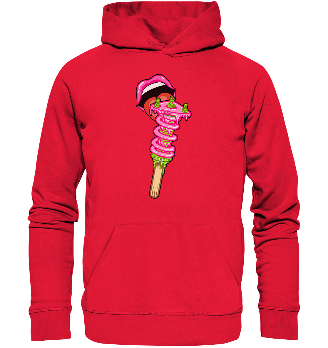 Ice Cream Static - Premium Unisex Hoodie