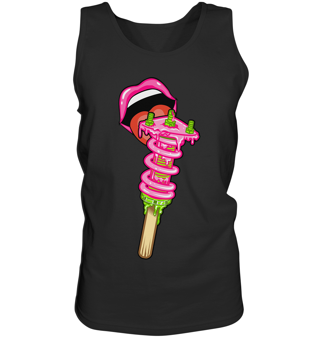 Ice Cream Static - Relaxed Tank Top