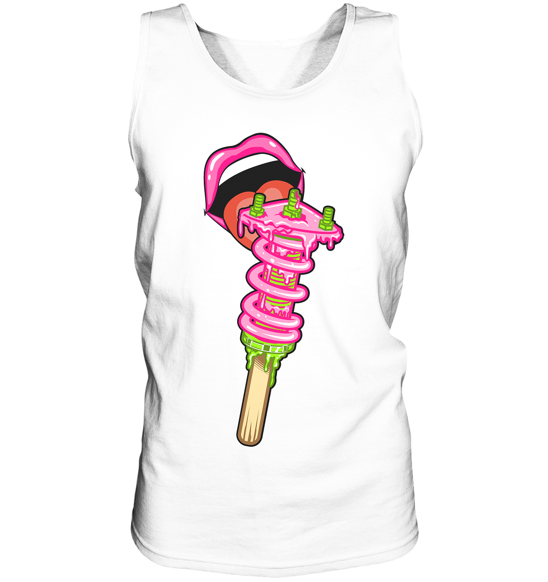 Ice Cream Static - Relaxed Tank Top