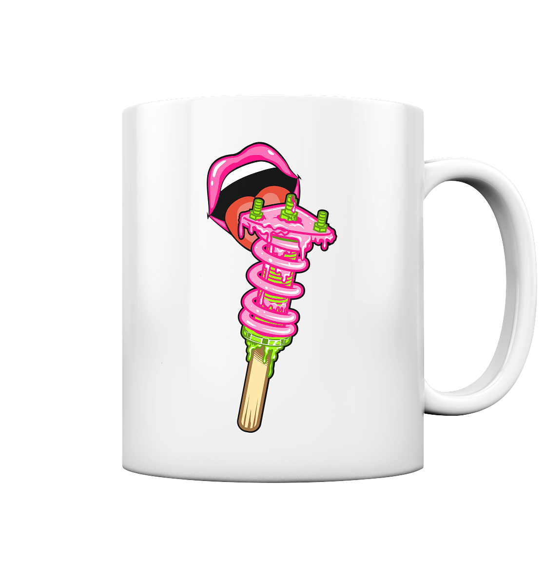 Ice Cream Static - Tasse glossy