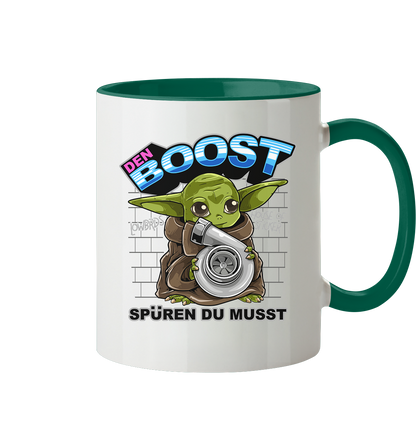 Baby Boost World  - Tasse zweifarbig
