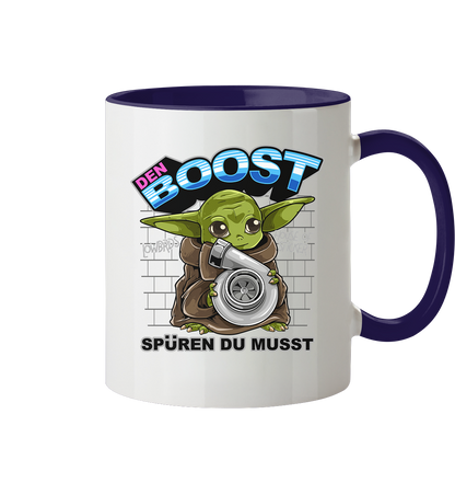 Baby Boost World  - Tasse zweifarbig