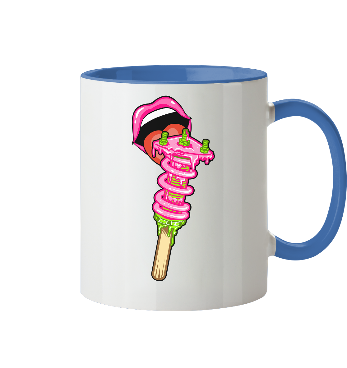 Ice Cream Static - Tasse zweifarbig