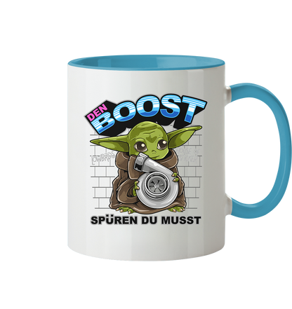 Baby Boost World  - Tasse zweifarbig