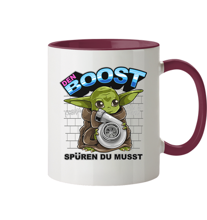Baby Boost World  - Tasse zweifarbig