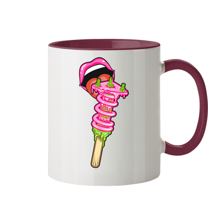 Ice Cream Static - Tasse zweifarbig