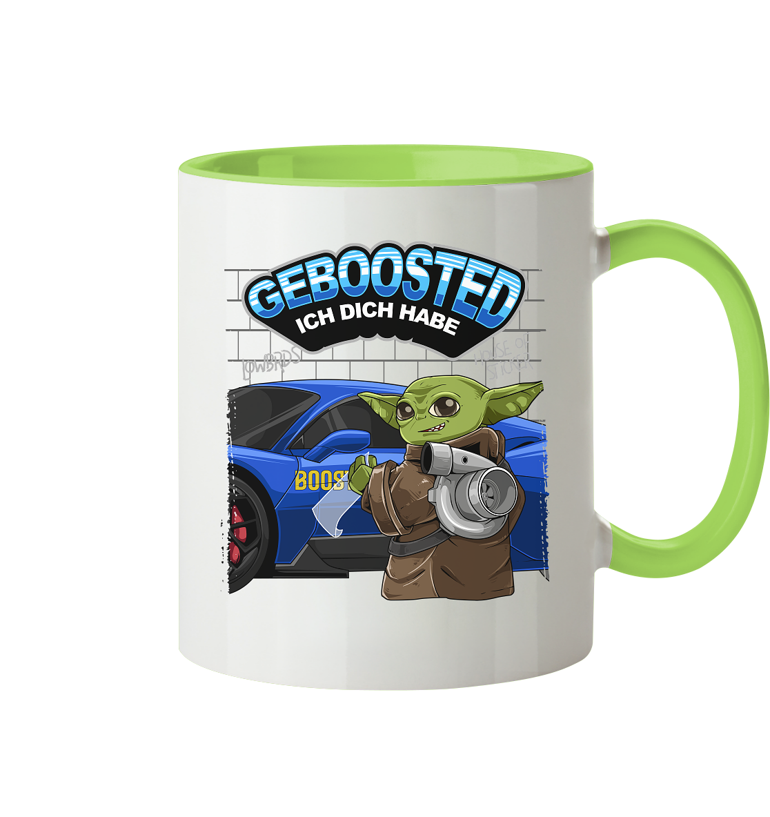 Boost Area - Tasse zweifarbig