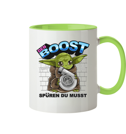 Baby Boost World  - Tasse zweifarbig