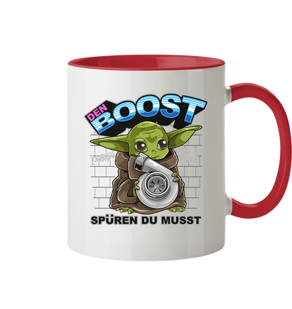 Baby Boost World  - Tasse zweifarbig