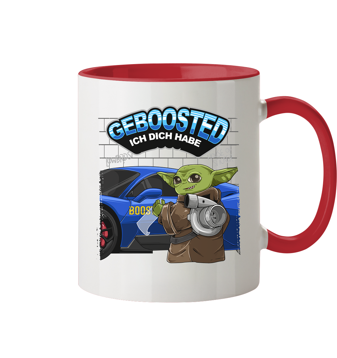 Boost Area - Tasse zweifarbig
