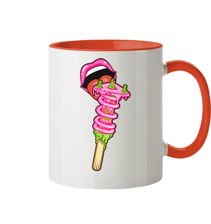 Ice Cream Static - Tasse zweifarbig
