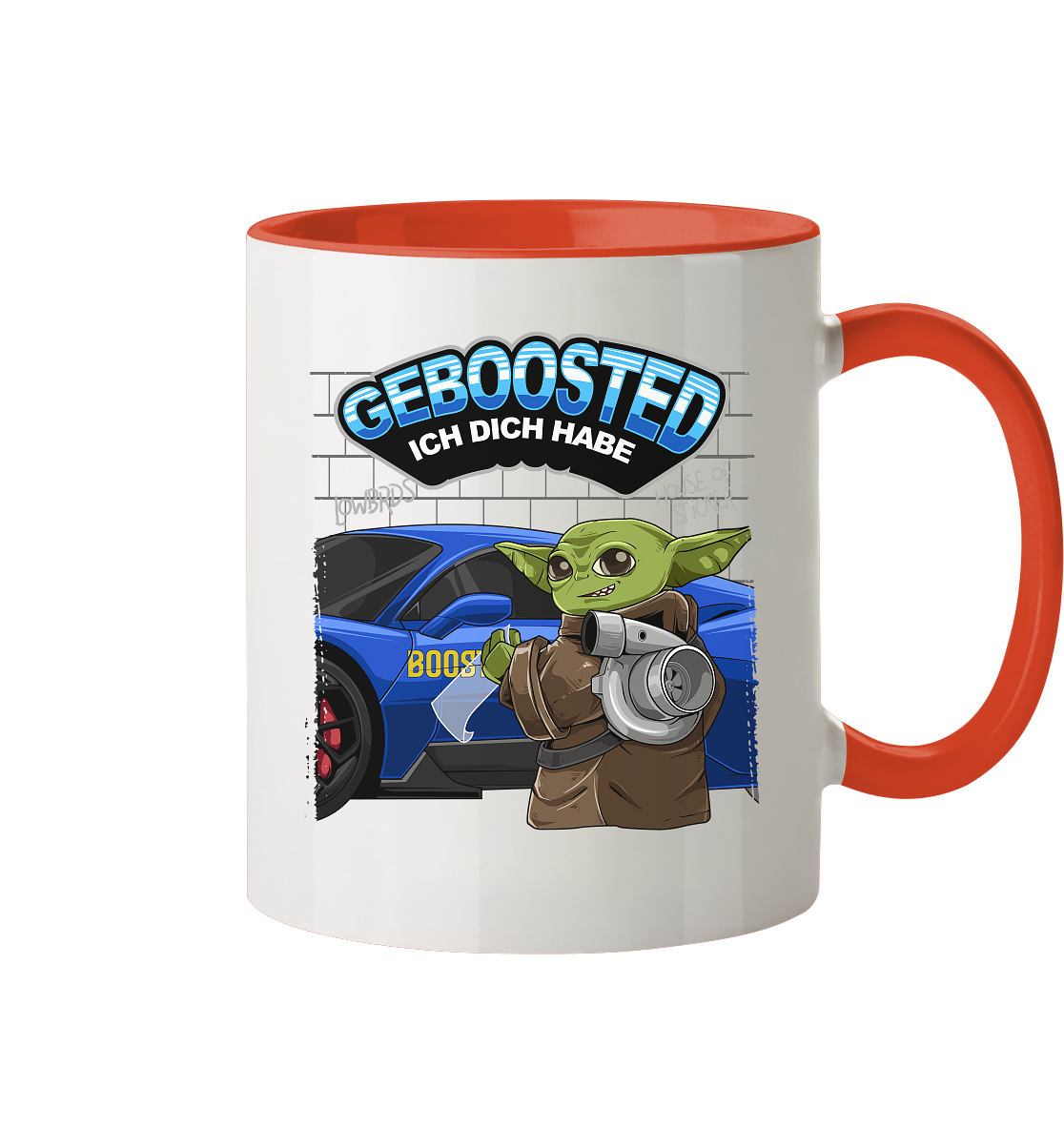 Boost Area - Tasse zweifarbig