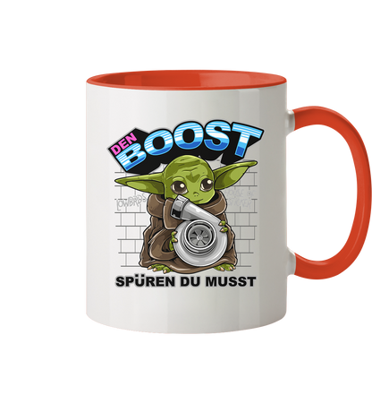 Baby Boost World  - Tasse zweifarbig