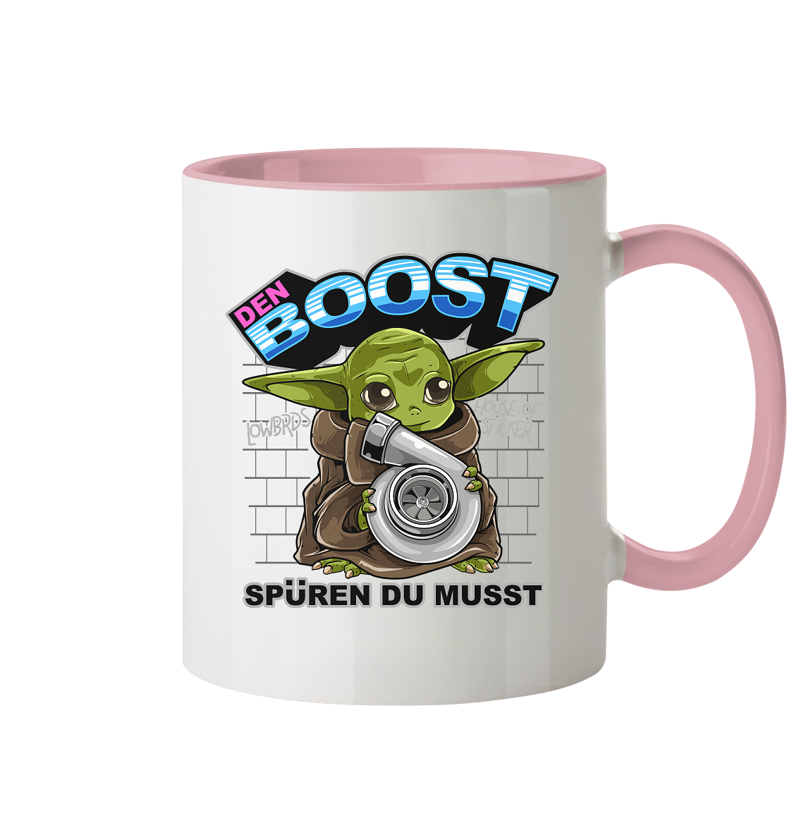 Baby Boost World  - Tasse zweifarbig