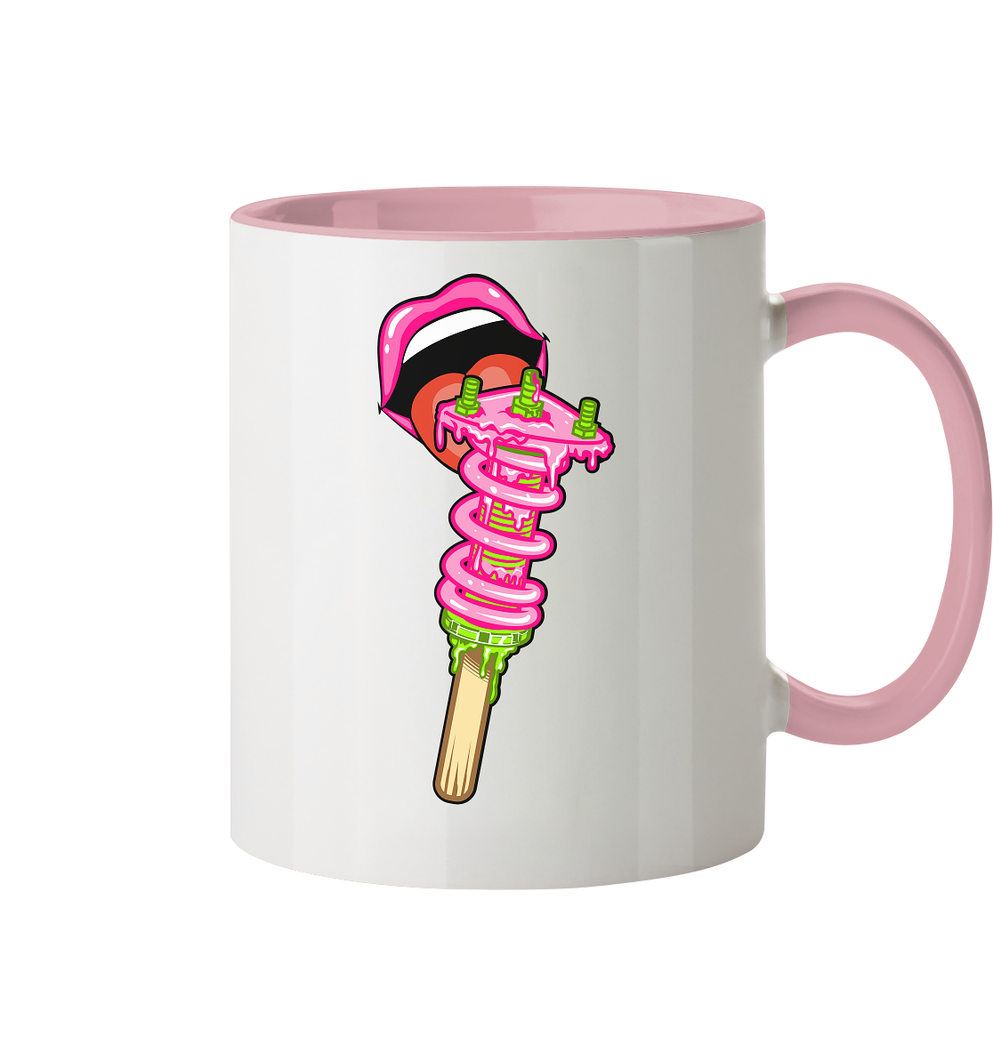 Ice Cream Static - Tasse zweifarbig