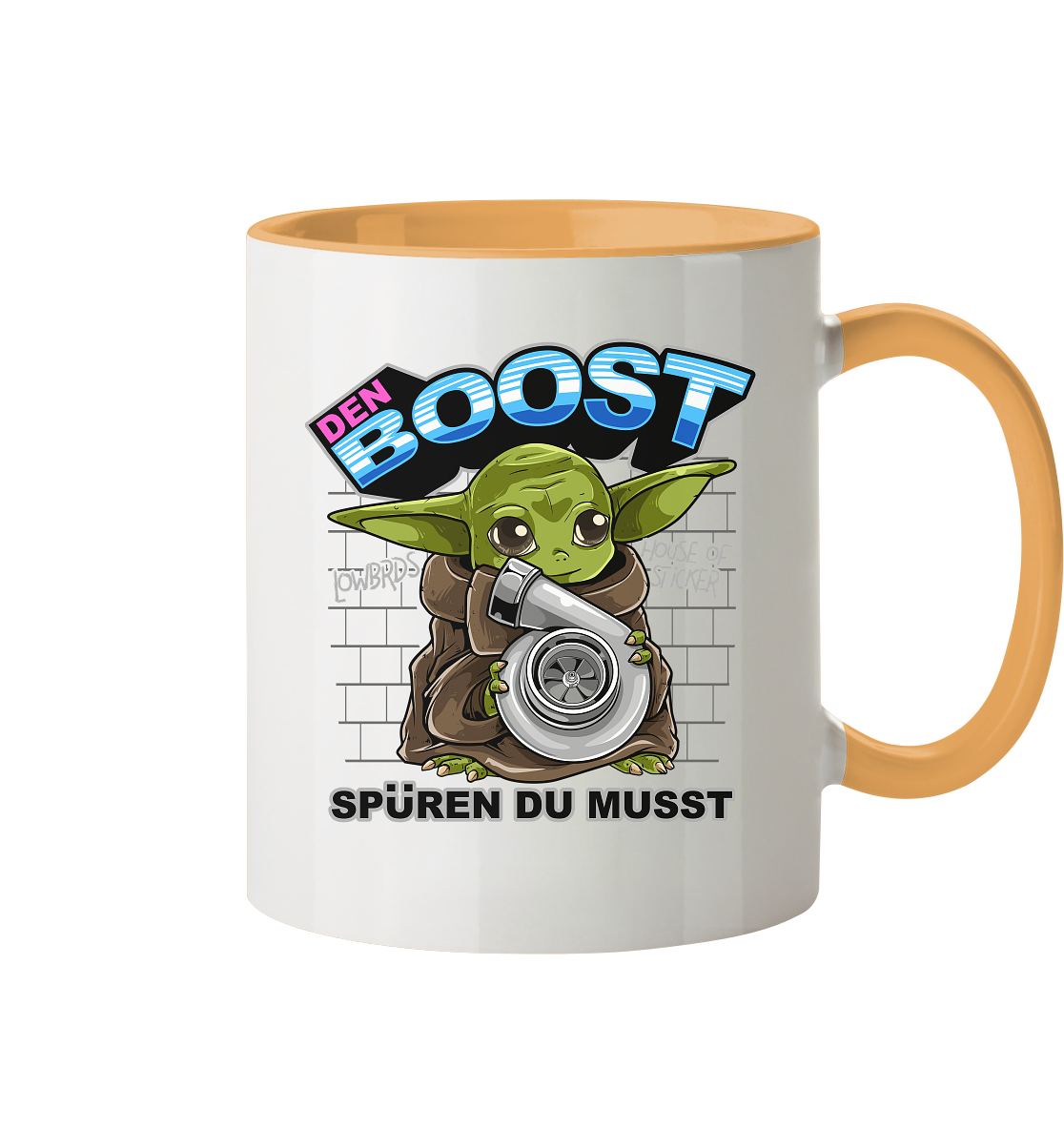 Baby Boost World  - Tasse zweifarbig