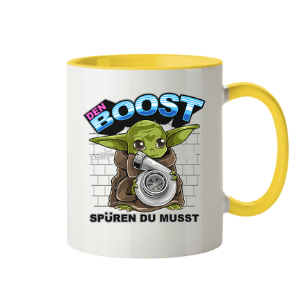 Baby Boost World  - Tasse zweifarbig